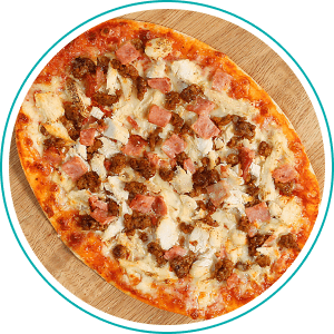 FREE Mighty Meat High Protein Pizza - 350g
