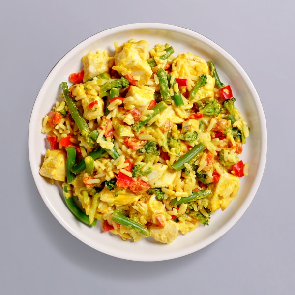 1 x 351kcal Satay Chicken & Rice Pot