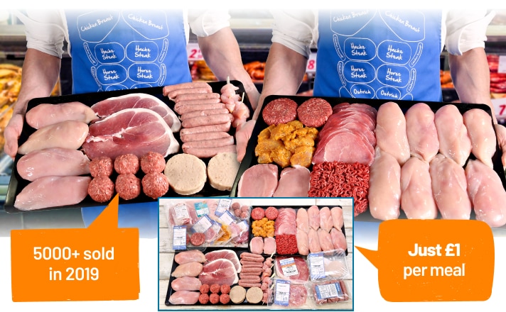 Enough for 35 healthy meals… £1 per meal!