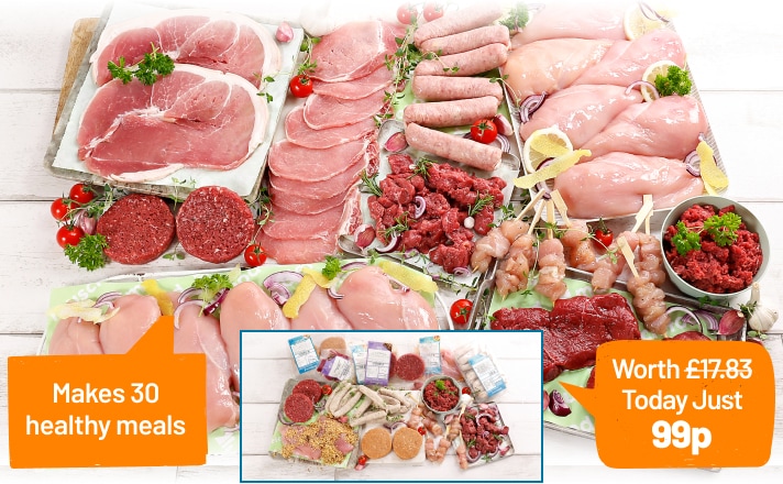 Claim your Extra Lean Hamper for JUST 99p