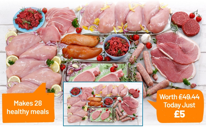 Double Up and claim ANOTHER 28 meals for JUST £5!