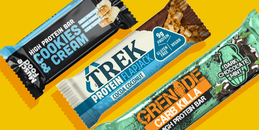 Protein bars banner