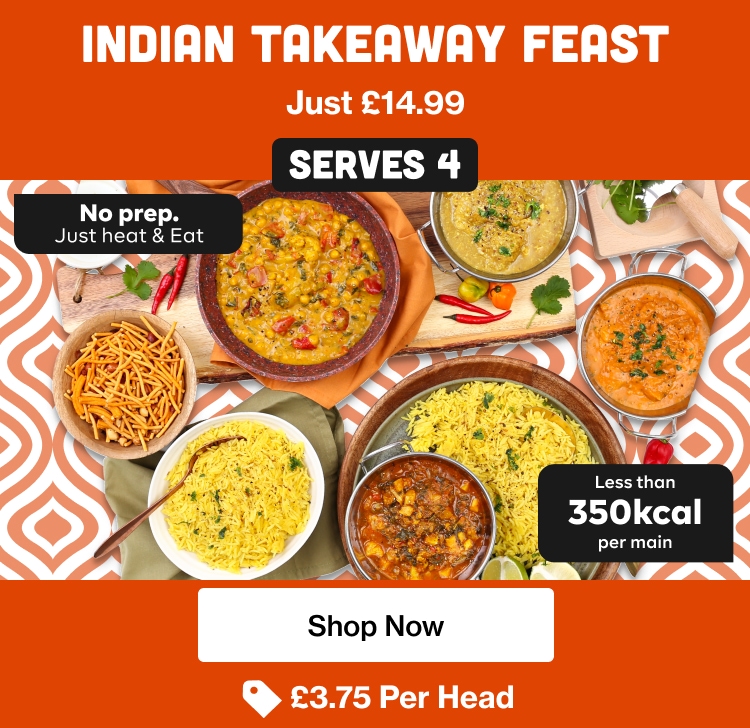 Indian Takeaway Kit - Just £14.99