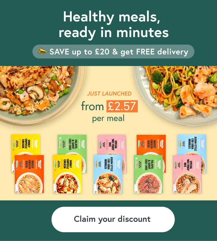 Healty meals, ready in minutes