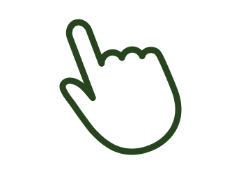 icon of hand pointing