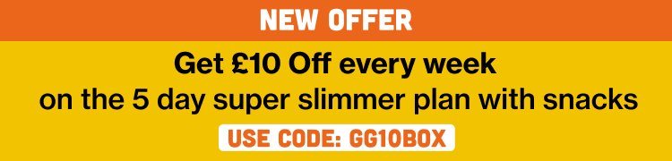 Get £10 Off every week on the 5 day super slimmer plan with snacks