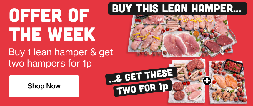 Buy a lean hamper and get two hampers for 1 penny