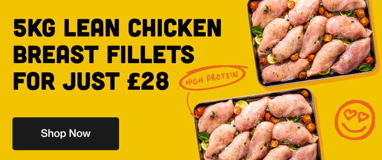 5kg Lean chicken breasts for just £28