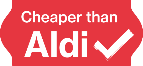 Cheaper than Aldi