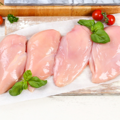 10-12 x 200g Premium Chicken Breast Fillets (2.5kg)