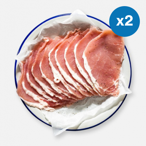 Low Fat Unsmoked Bacon Medallions - 20 x 30g