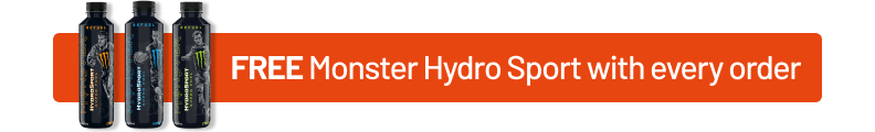 FREE Monster Hydro Sport with every order