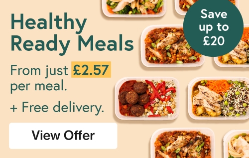 Healthy ready meals - £20 off + free delivery