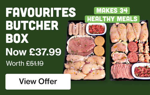 Favourites butcher box - now £37.99