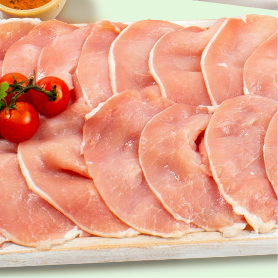Low Fat Unsmoked Bacon Medallions - 20 x 30g