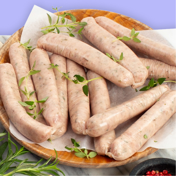 Cumberland Sausages - 12 x 33g