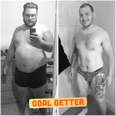 Reece Levy weight loss transformation