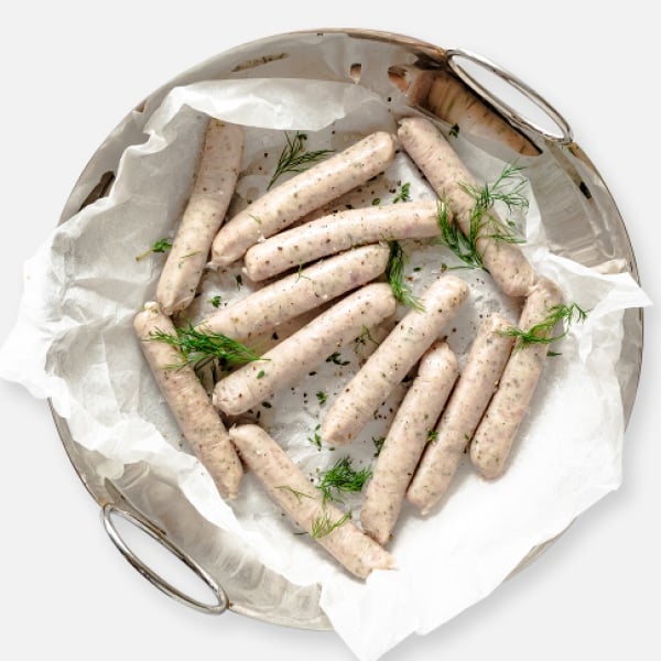 Chicken Breast Sausages - 12 x 33g