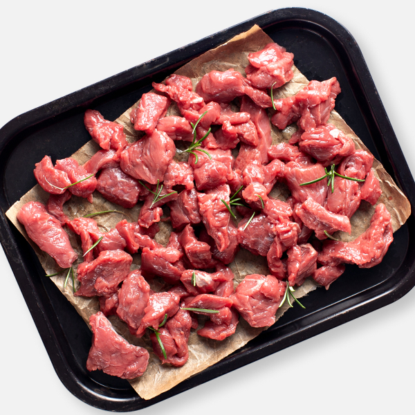 Extra Lean Free Range Diced Beef - 400g
