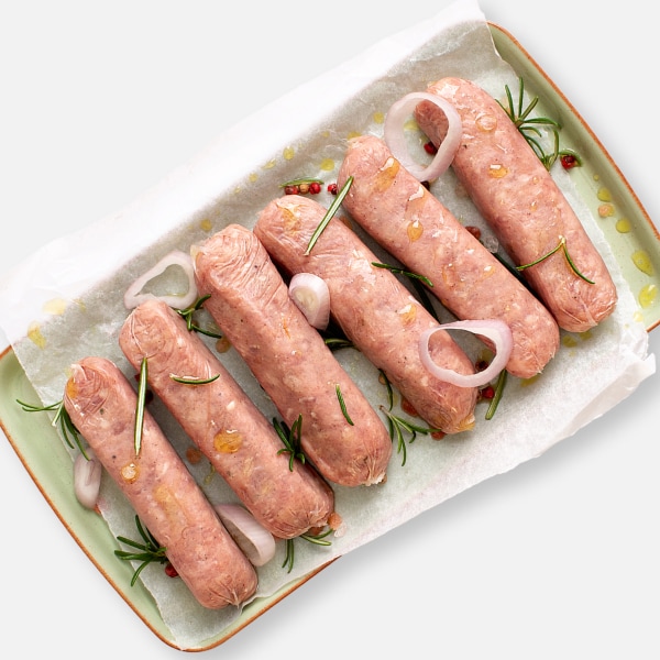 6 x 66g Lean Pork Sausages