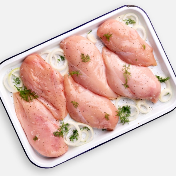 5-6 x 200g Premium Chicken Breast Fillets
