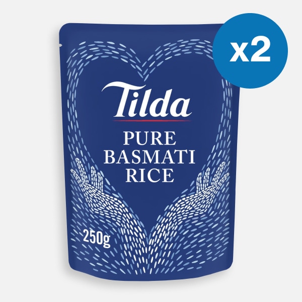 Tilda Microwave Basmati Rice 2 x 250g