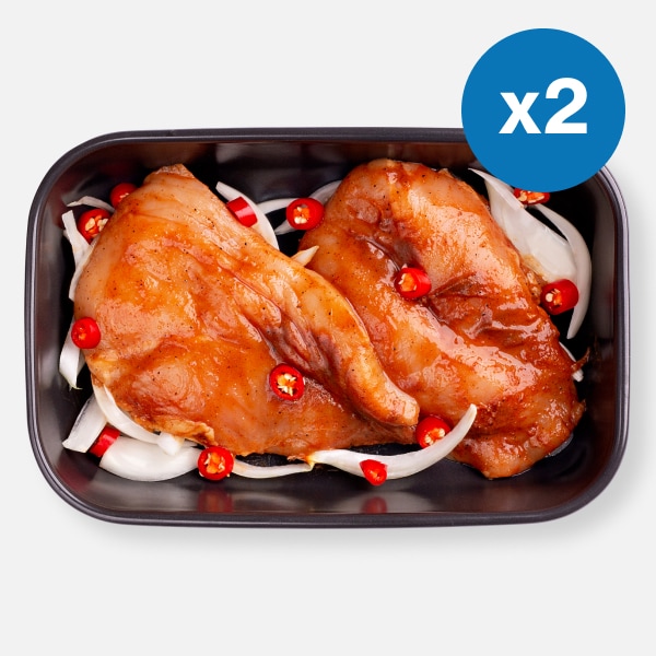 4 x 140g BBQ Chicken Steaks