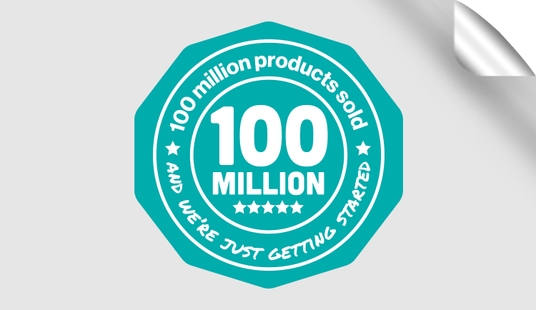 30% off 100 products, for 100 million prodcuts sold