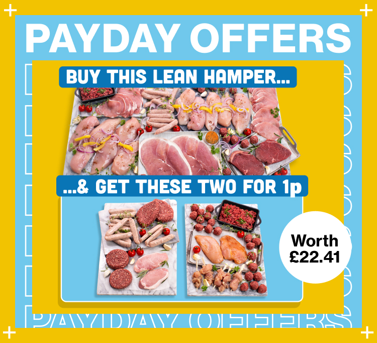 Buy one lean hamper and get two hampers for just 1 penny