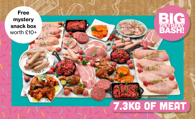 Stock up for less with our freezer filling £59 value hamper