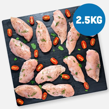 Premium Chicken Breast Fillets - 2.5kg